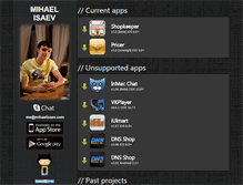 Tablet Screenshot of mihaelisaev.com